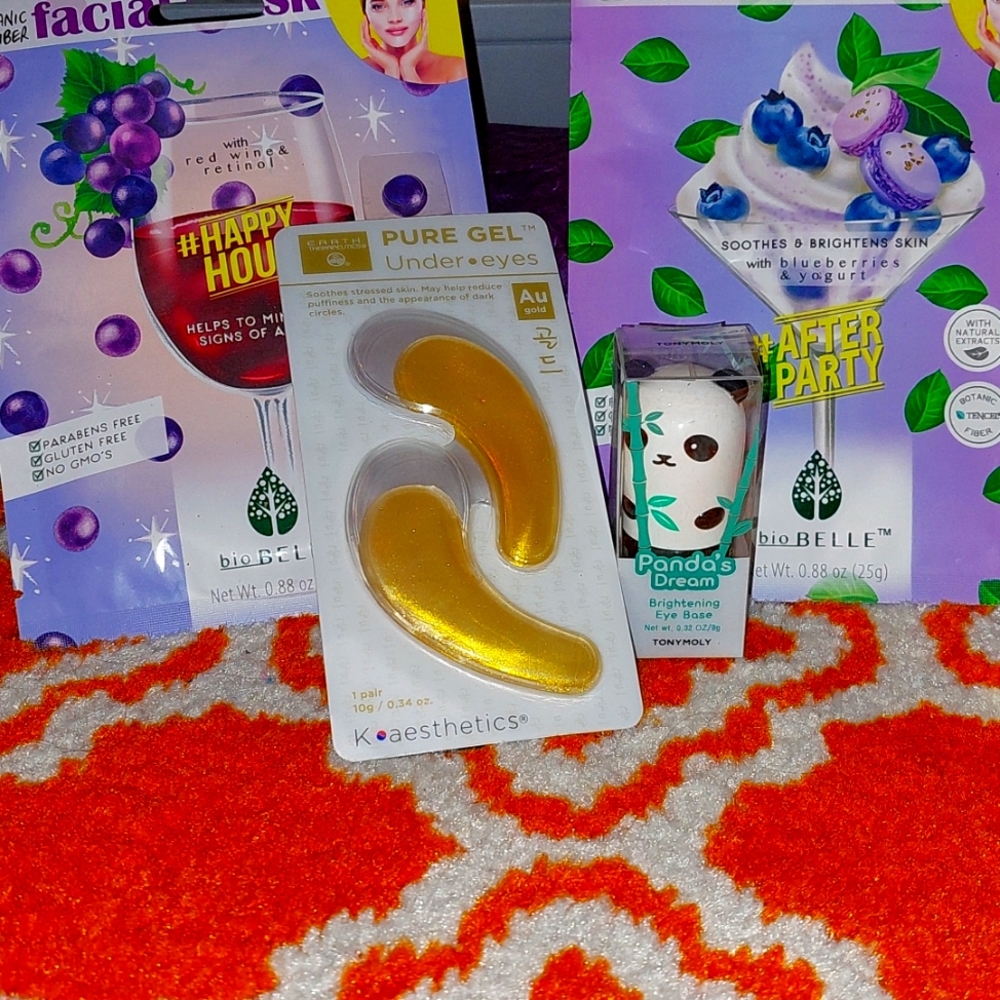 Lot of facial products